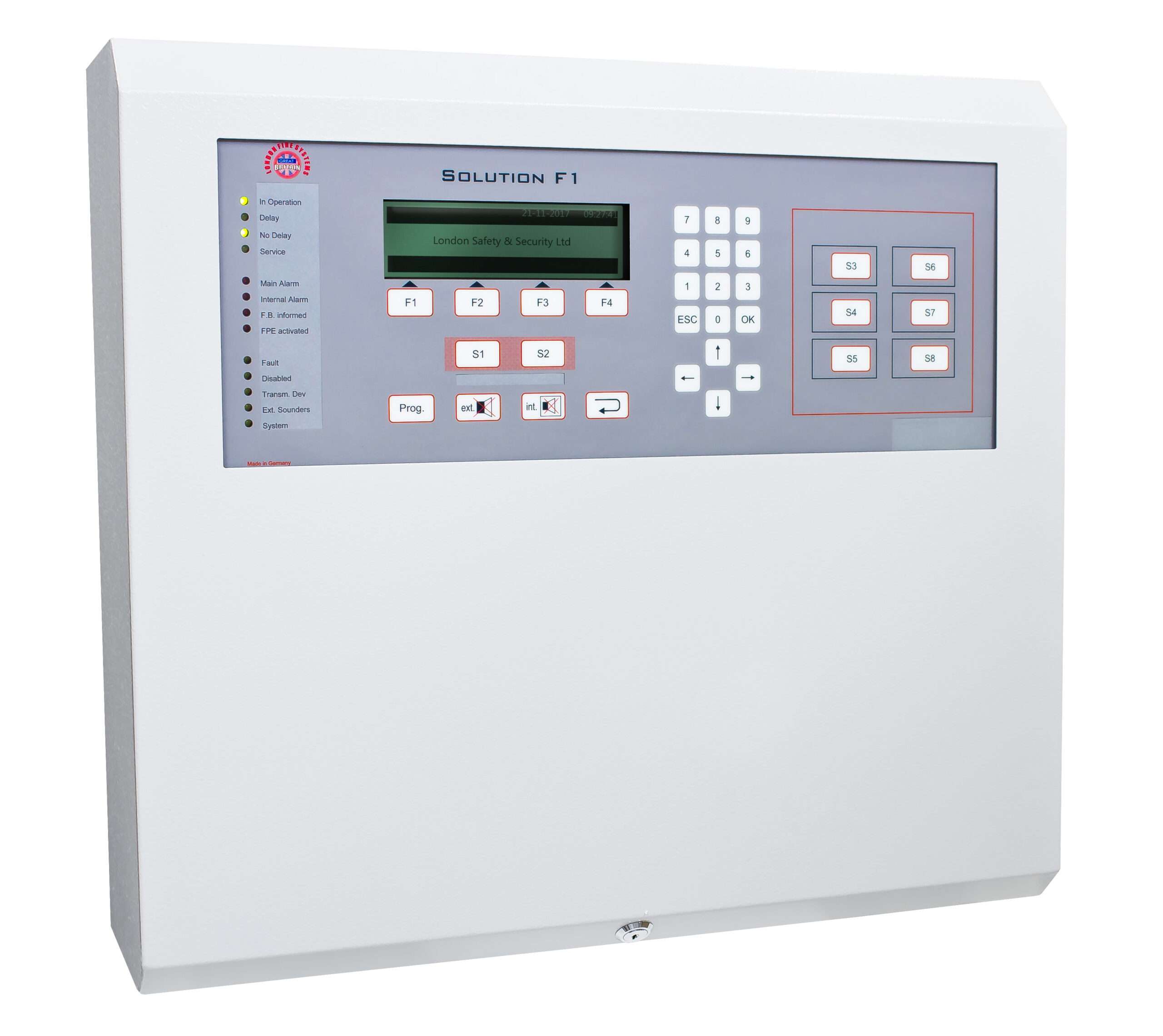 Solution F1 Fire Alarm control panel by London fire Safety